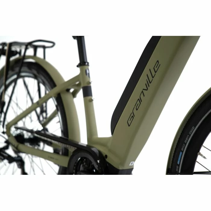 Vélo Électrique Granville E-Absolute 34 400Wh Olive Matt 2023 9 Vélo Électrique Granville E-Absolute 34 400Wh Olive Matt 2023 – Image 9
