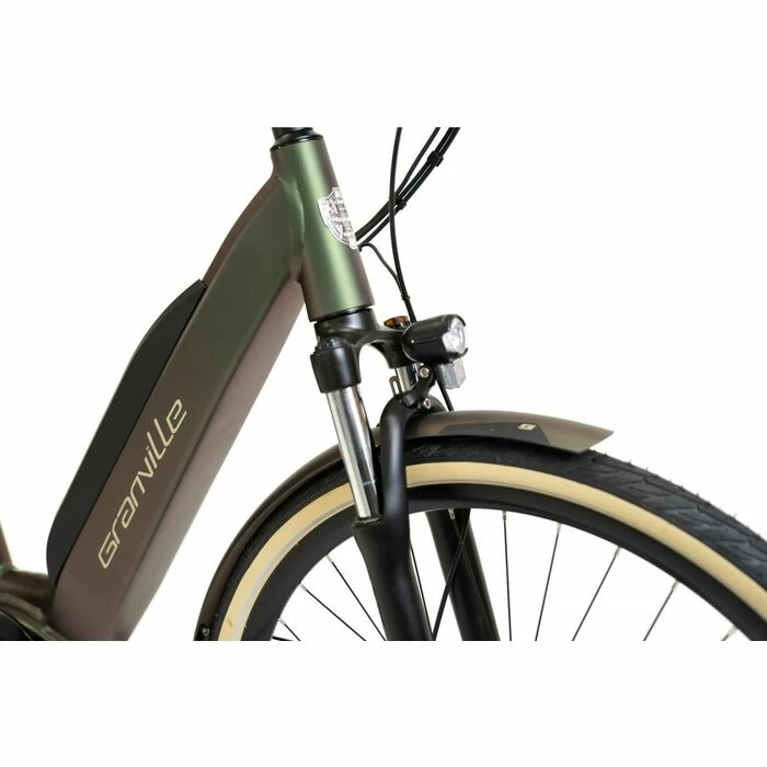 Vélo Électrique Granville E-Absolute 34+ Vert Caméléon 400 Wh 2023 15 Vélo Électrique Granville E-Absolute 34+ Vert Caméléon 400 Wh 2023 – Image 15