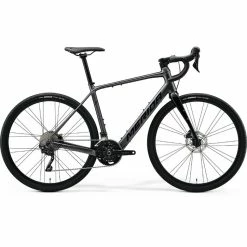 Vélo Gravel Électrique Merida ESilex 400 Dark Silver 250Wh