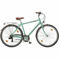 VTC Bianchi Rubino Gent Deluxe Vert Céleste -Vélos Électriques Boutique rubino gent deluxe vert cleste 700x700 2